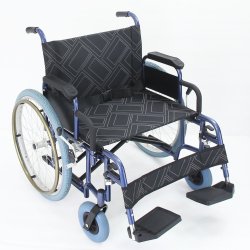 Oversized Manual Wheelchair- Self Propelled- 250kg Weight Capacity